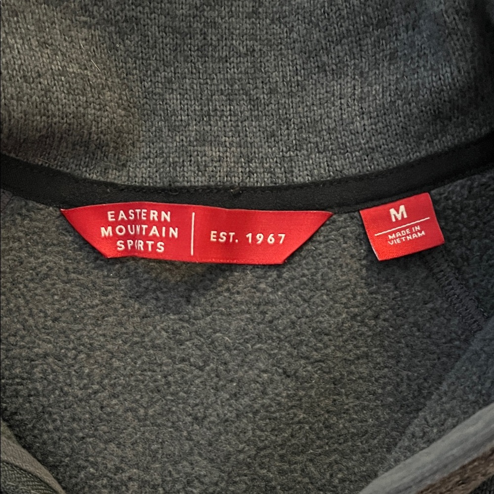 Dark Gray Full-Zip Lightweight Fleece - Picture 4 of 4